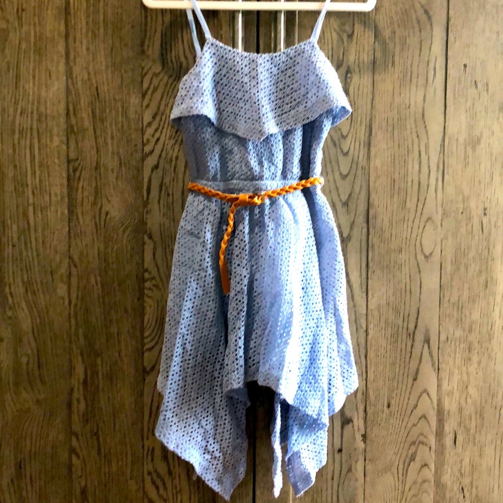 Bardot Junior Blue dress in size 5.
